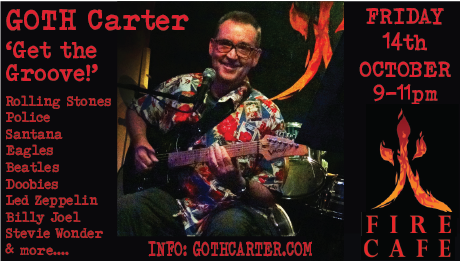 goth carter performance  poster harmony bar osaka aug13 2022 link to archive info/photos